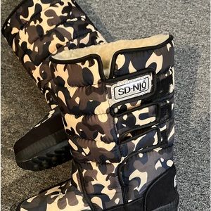 Men's Winter  Camo Snow Boots